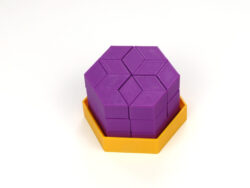 3D gedrucktes Cubitprisma-Puzzle